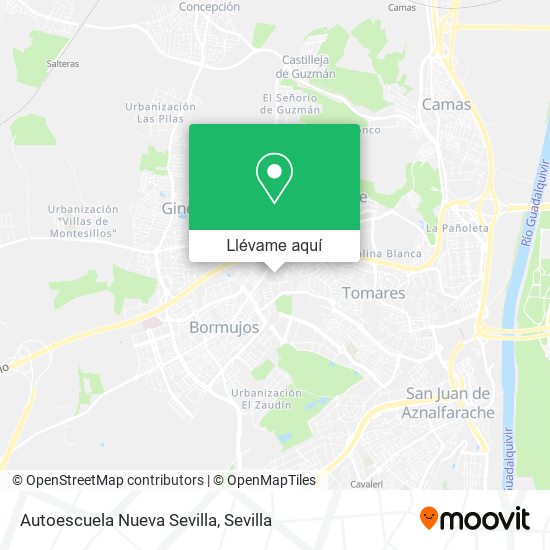 Mapa Autoescuela Nueva Sevilla