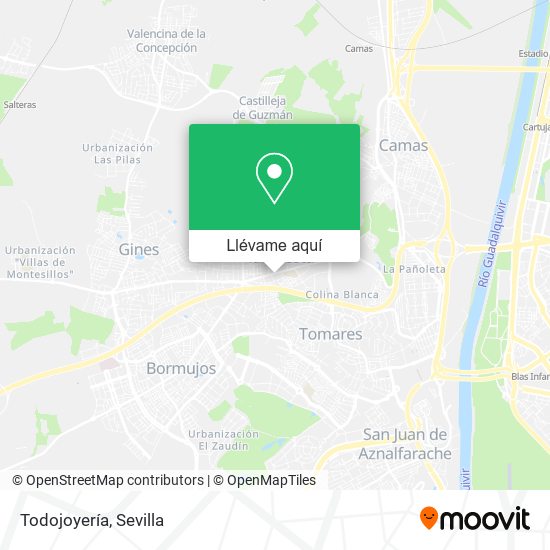 Mapa Todojoyería
