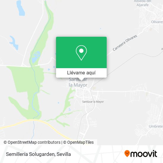 Mapa Semillería Solugarden