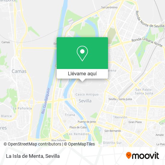 Mapa La Isla de Menta