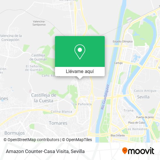 Mapa Amazon Counter-Casa Visita