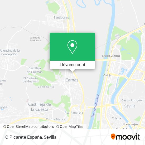 Mapa O Picarete España