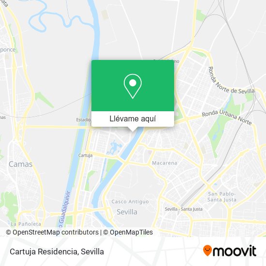 Mapa Cartuja Residencia