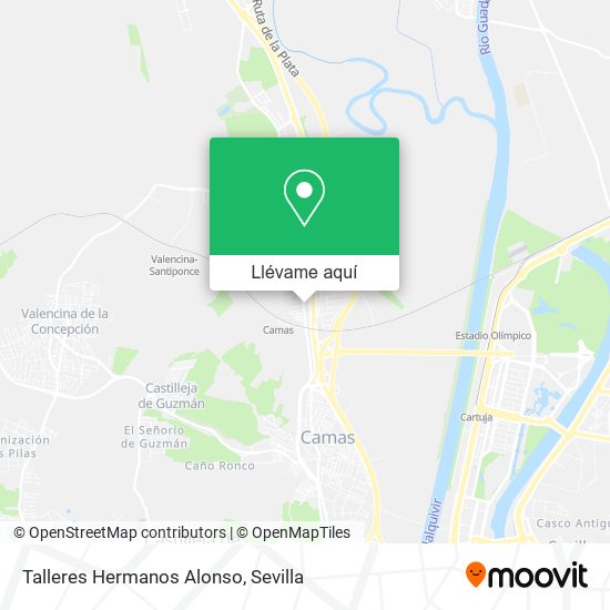 Mapa Talleres Hermanos Alonso