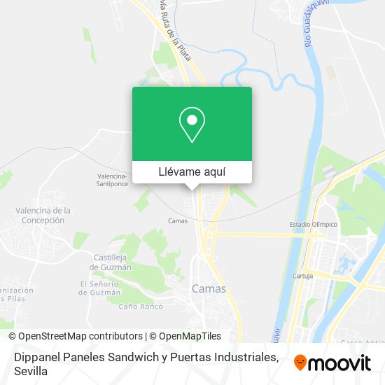 Mapa Dippanel Paneles Sandwich y Puertas Industriales