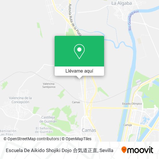 Mapa Escuela De Aikido Shojiki Dojo 合気道正直