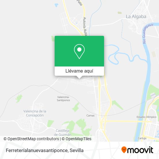 Mapa Ferreteríalanuevasantiponce