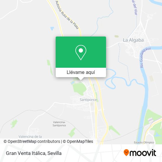 Mapa Gran Venta Itálica