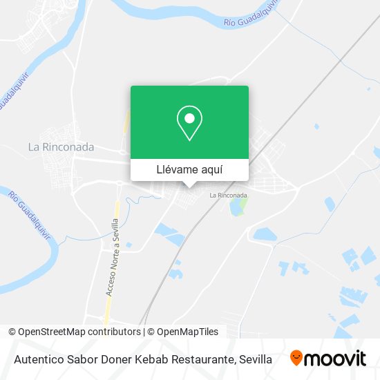 Mapa Autentico Sabor Doner Kebab Restaurante