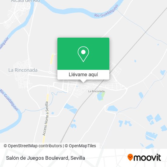 Mapa Salón de Juegos Boulevard