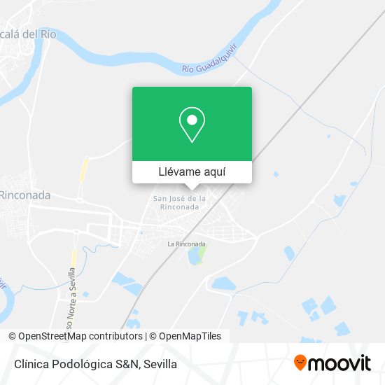 Mapa Clínica Podológica S&N