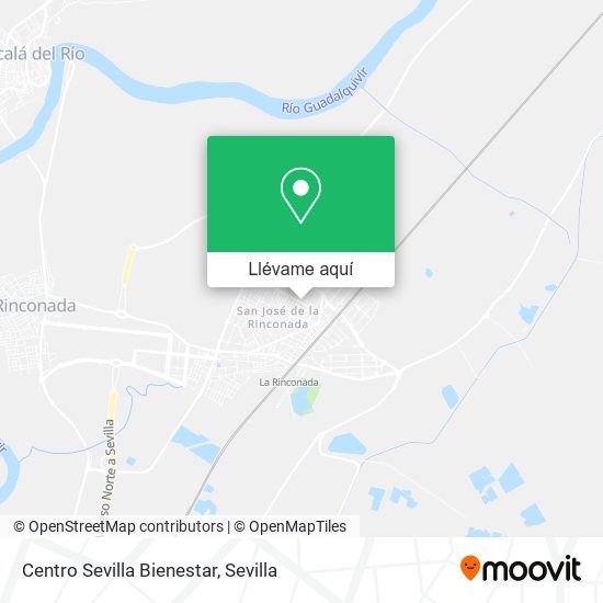 Mapa Centro Sevilla Bienestar