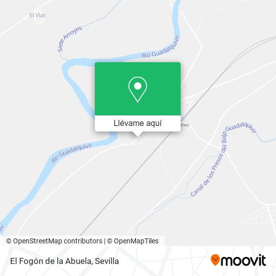 Mapa El Fogón de la Abuela