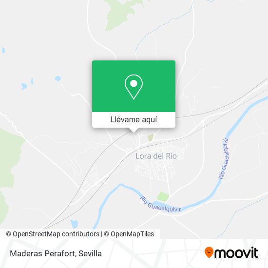 Mapa Maderas Perafort