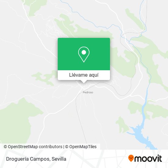Mapa Droguería Campos
