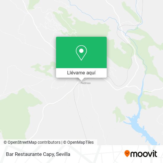 Mapa Bar Restaurante Capy