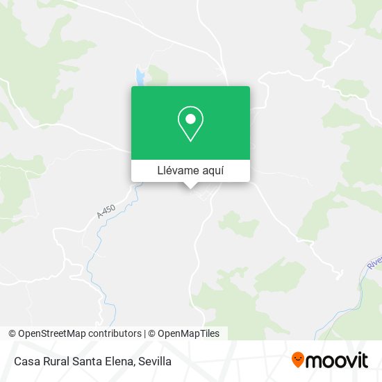 Mapa Casa Rural Santa Elena