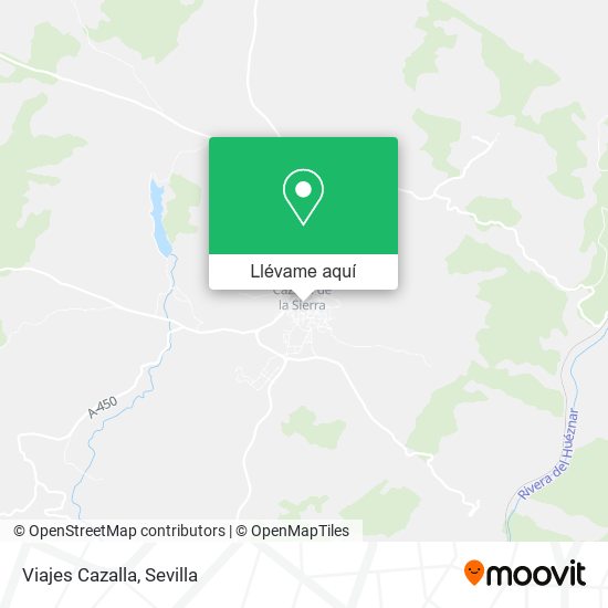 Mapa Viajes Cazalla
