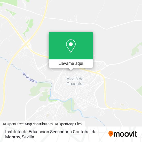 Mapa Instituto de Educacion Secundaria Cristobal de Monroy