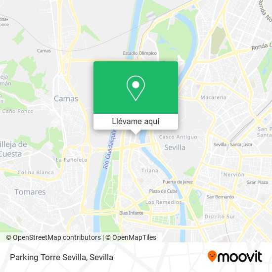 Mapa Parking Torre Sevilla