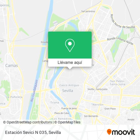 Mapa Estación Sevici N 035