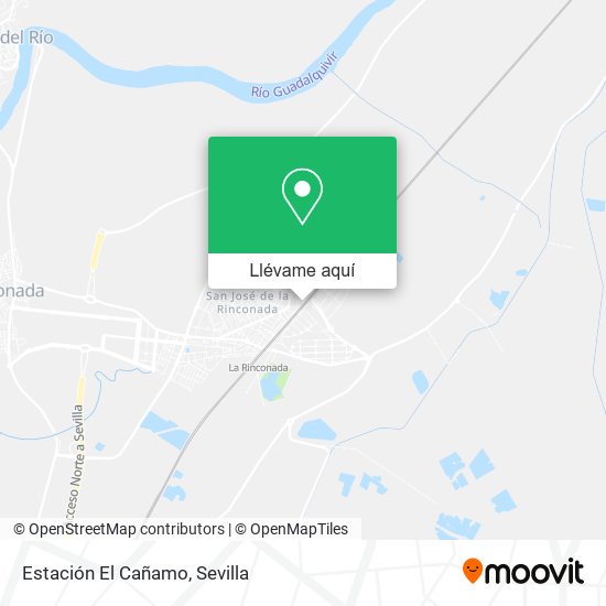 Mapa Estación El Cañamo