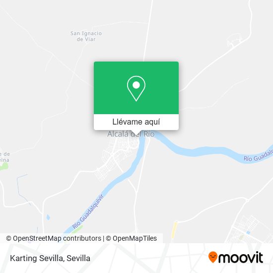 Mapa Karting Sevilla