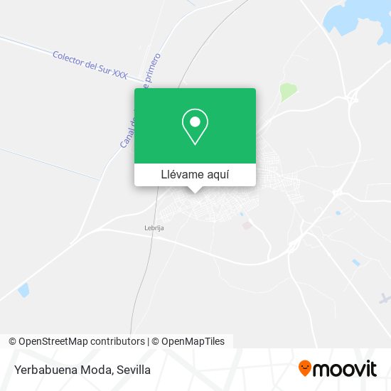 Mapa Yerbabuena Moda