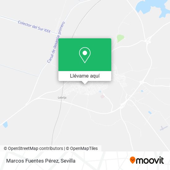 Mapa Marcos Fuentes Pérez