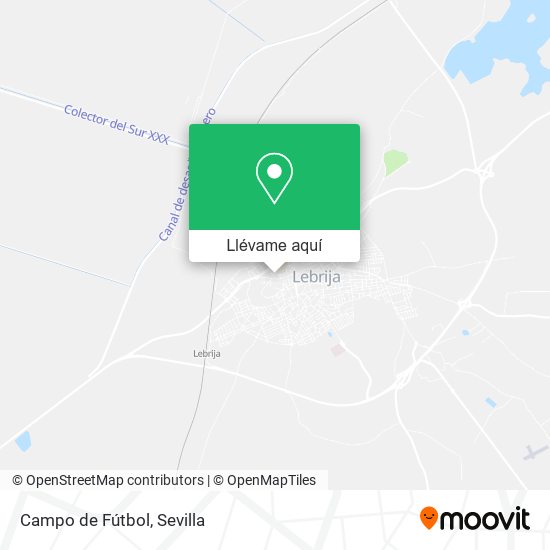 Mapa Campo de Fútbol