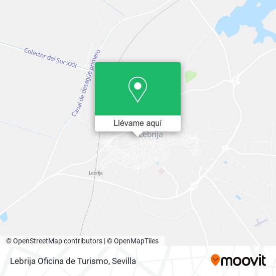 Mapa Lebrija Oficina de Turismo