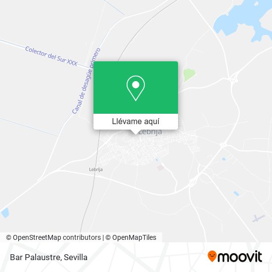Mapa Bar Palaustre