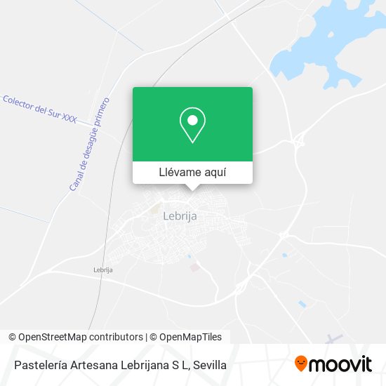 Mapa Pastelería Artesana Lebrijana S L