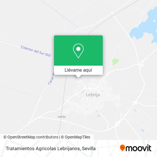 Mapa Tratamientos Agricolas Lebrijanos