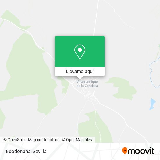 Mapa Ecodoñana