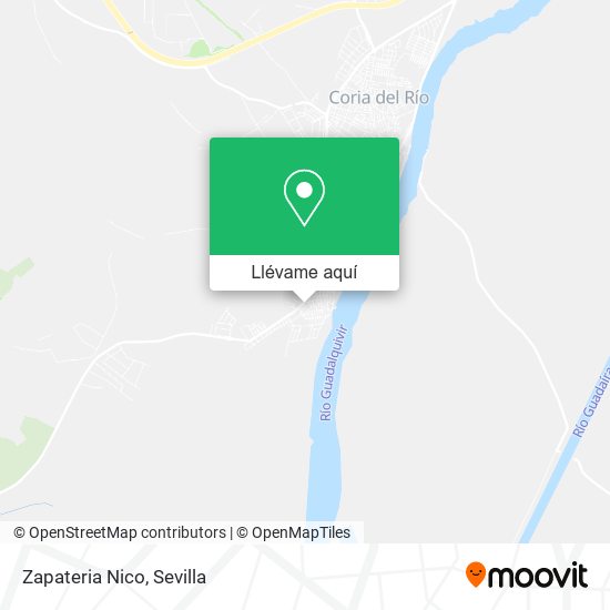 Mapa Zapateria Nico