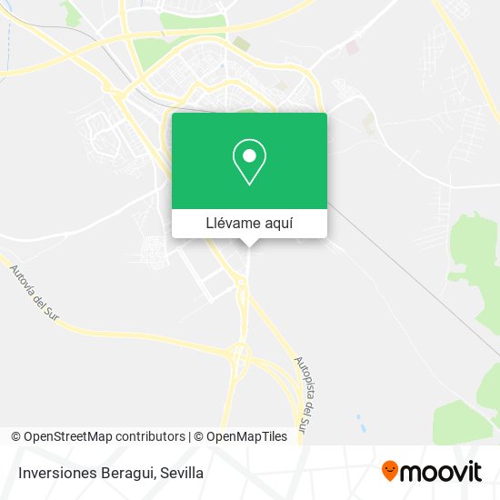 Mapa Inversiones Beragui