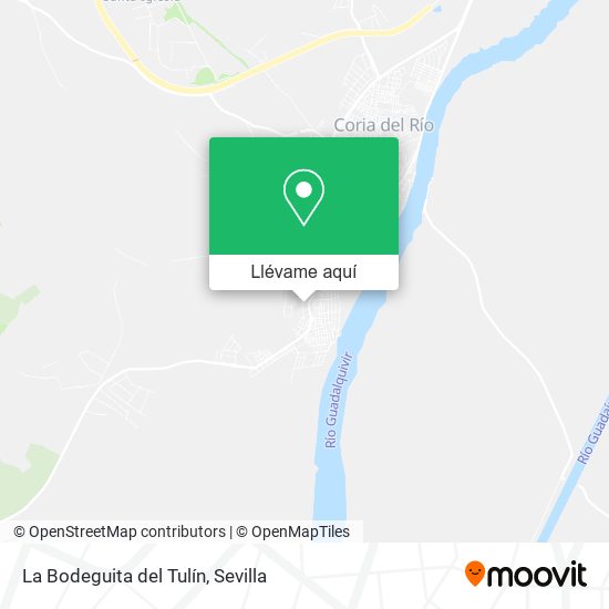 Mapa La Bodeguita del Tulín