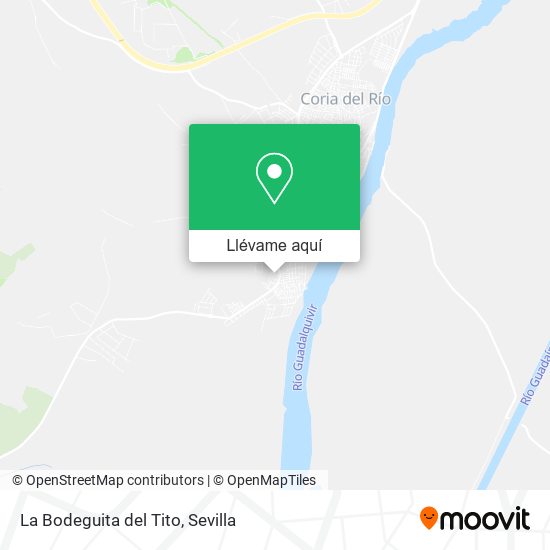 Mapa La Bodeguita del Tito