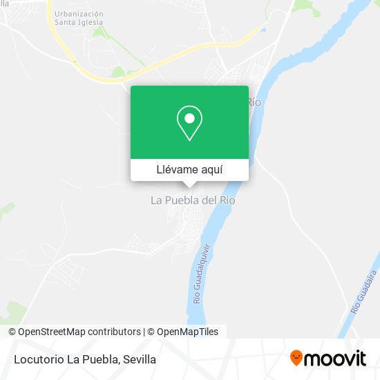 Mapa Locutorio La Puebla