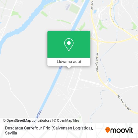 Mapa Descarga Carrefour Frio (Salvensen Logística)