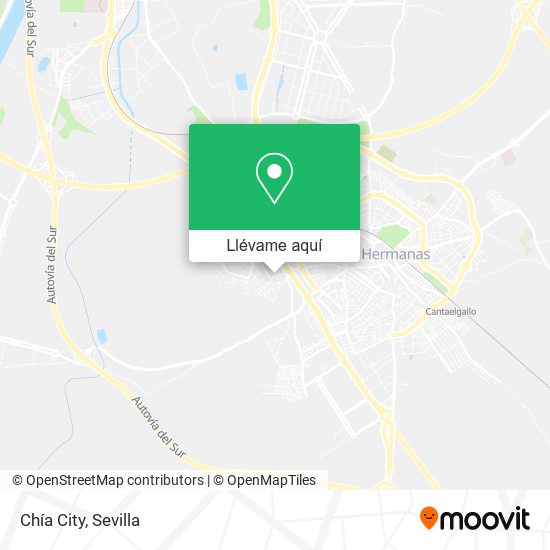 Mapa Chía City