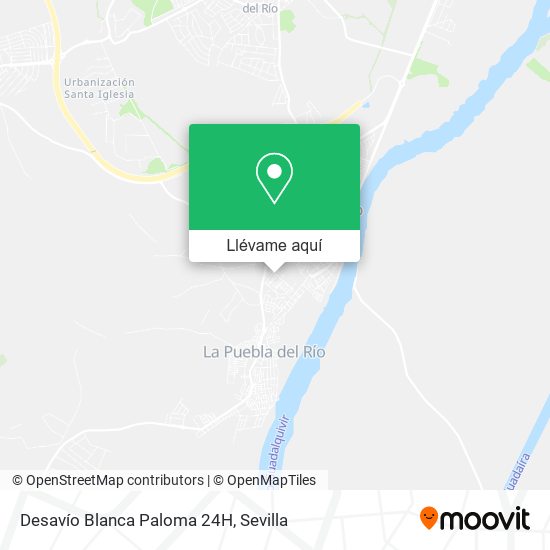 Mapa Desavío Blanca Paloma 24H