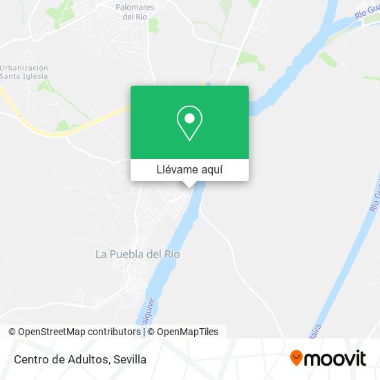 Mapa Centro de Adultos