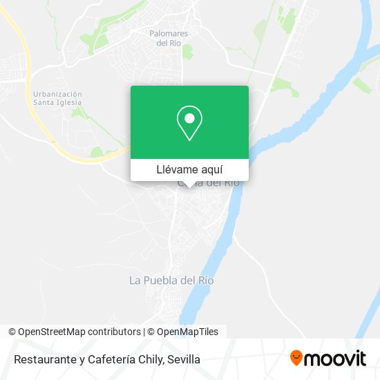 Mapa Restaurante y Cafetería Chily