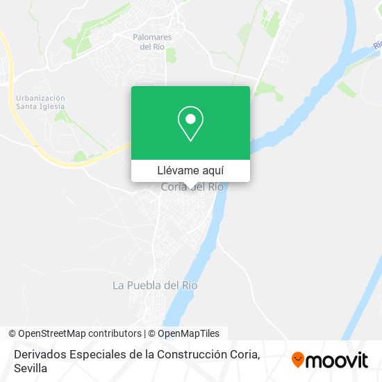 Mapa Derivados Especiales de la Construcción Coria