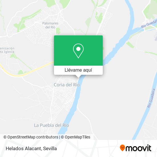 Mapa Helados Alacant