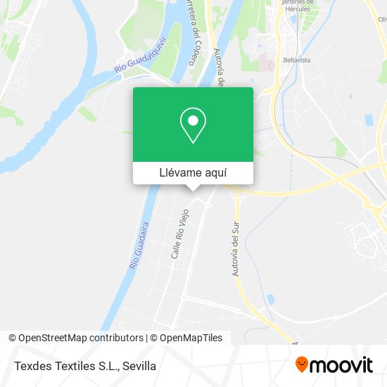 Mapa Texdes Textiles S.L.