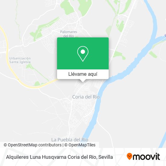 Mapa Alquileres Luna Husqvarna Coria del Río
