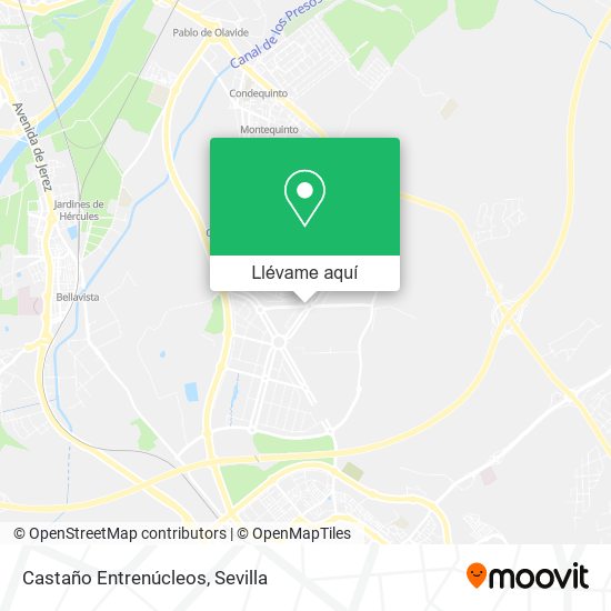 Mapa Castaño Entrenúcleos